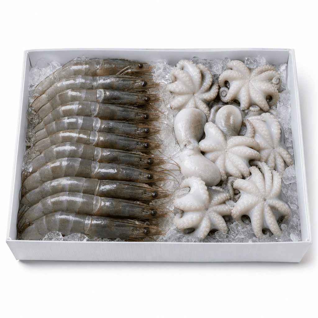 Premium frozen seafood export